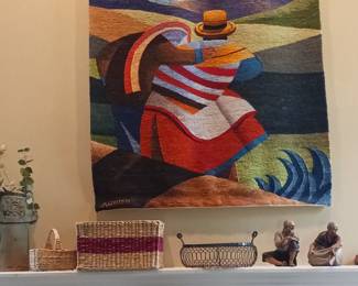 Peruvian wool tapestry