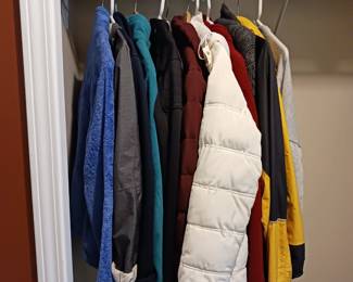 Men's and women's winter fall jackets University of Michigan
