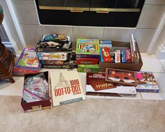 Board games and puzzles