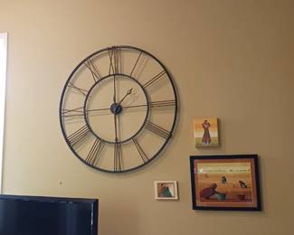 Large scale wall clock