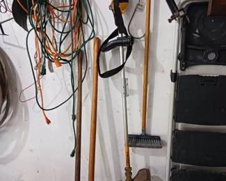 Gardening tools shovels