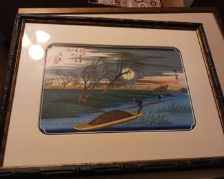 Oriental woodblock prints