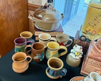 Local Made Pottery Coffee Mugs