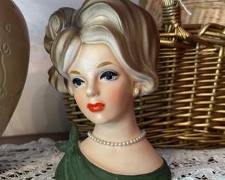 Vintage Napcoware Head Vase