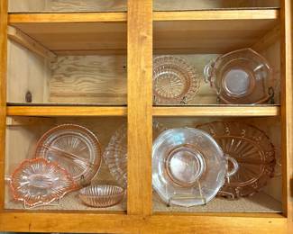 Assorted Depression Glass and EAPG