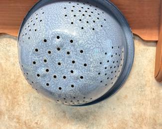 Vintage Enamelware Colander