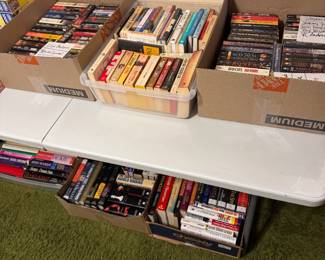 you are guaranteed to find a good book you want to read; current, old, and everything in between