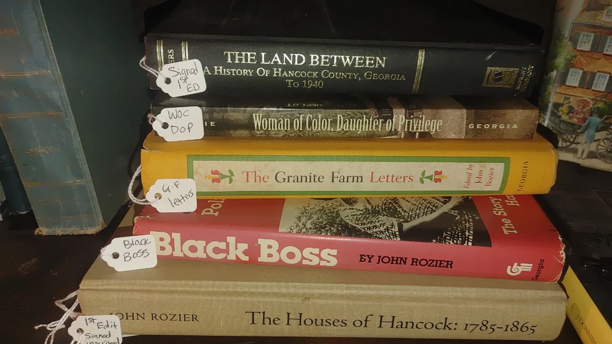 Local region books. Hard to find, sinded and 1st additions