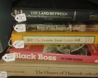 Local region books. Hard to find, sinded and 1st additions