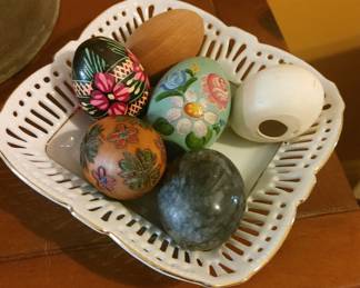 Hand painted eggs