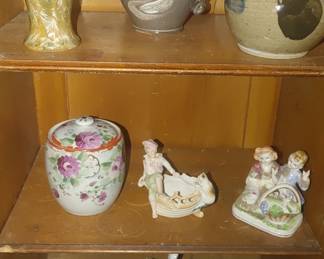 Assortment of ceramics, porcelain and pottery