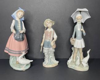 Lladro porcelain figurines
