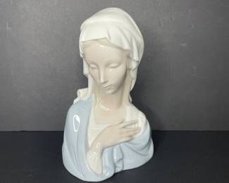 Lladro porcelain bust