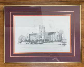 Burruss Hall at Virginia Tech Edith Schermerhorn '75