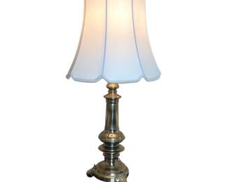 Vintage brass table lamps, set 2