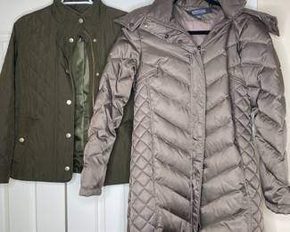 Kenneth Cole & Talbots coats