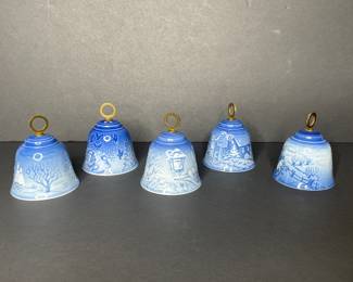 Bing & Grondahl Denmark porcelain bells