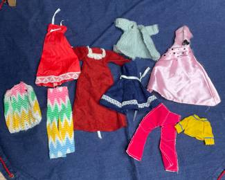 Vintage Barbie clothing