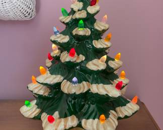 Vintage ceramic tree