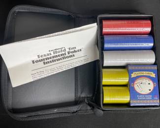 Texas Hold ‘Em poker set