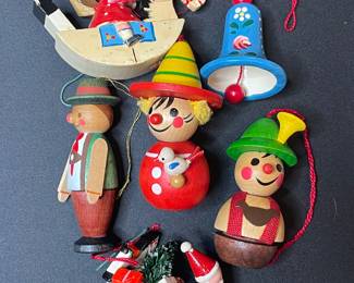 Steinbeck German wood ornaments