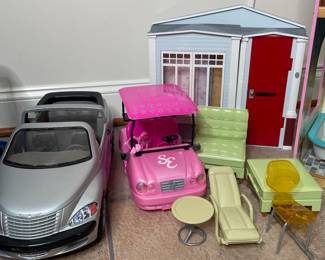 Doll cars & houses: Barbie, High School Musical