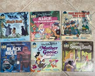 Vintage Walt Disney 45’s