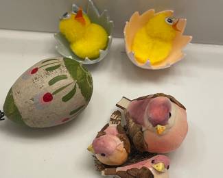 Vintage Easter decorations