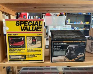 Craftsman sander & System router