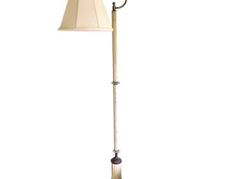 Vintage swing arm floor lamp
