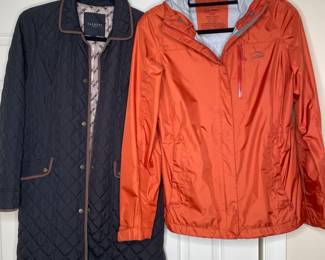 Talbots & LL Bean rain jackets