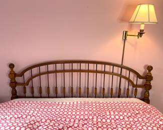 Pennsylvania house queen bed frame and mattress