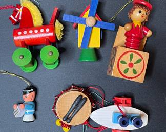 Steinbeck German wood ornaments