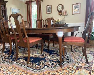 Pennsylvania House Cherry Dining Room Set with 6 chairs