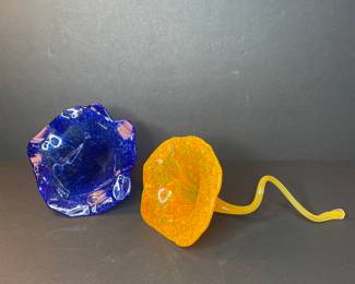 Hand blown glass art