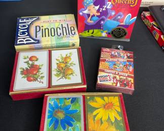 Vintage playing cards & card games