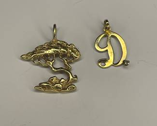 14k gold charms