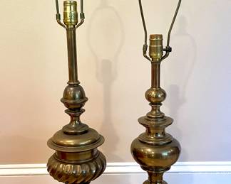 Vintage brass lamps