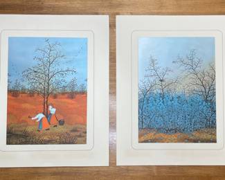 Landscape prints, Ivan Lacković Croata