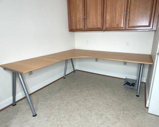 Ikea L shape desk