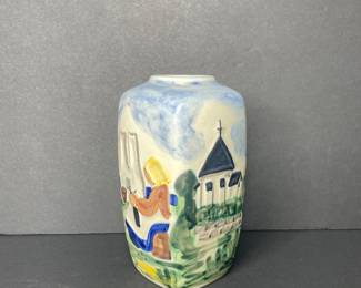 Danish pottery case