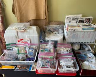 Collection of sewing notions