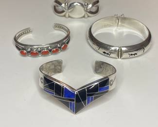 Sterling silver bracelets
