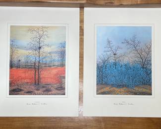 “Spring" and “Summer” prints, Ivan Lacković Croata