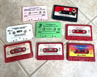 Vintage Walt Disney cassettes