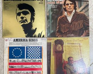 BJ Thomas, America Sings, Henry Mancini albums vtg