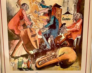 "JAZZ" POSTER BY LEO MEIERSDORFF.