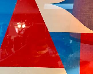 "THE AMERICAN ART" 1970, BY ROBERT INDIANA POP ART MOVEMENT.