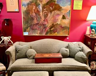 JOHN GUERIN, FORT WORTH, TEXAS LARGE PAINTING