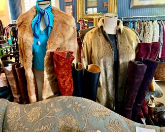 BEAVER AND MINK FURS.